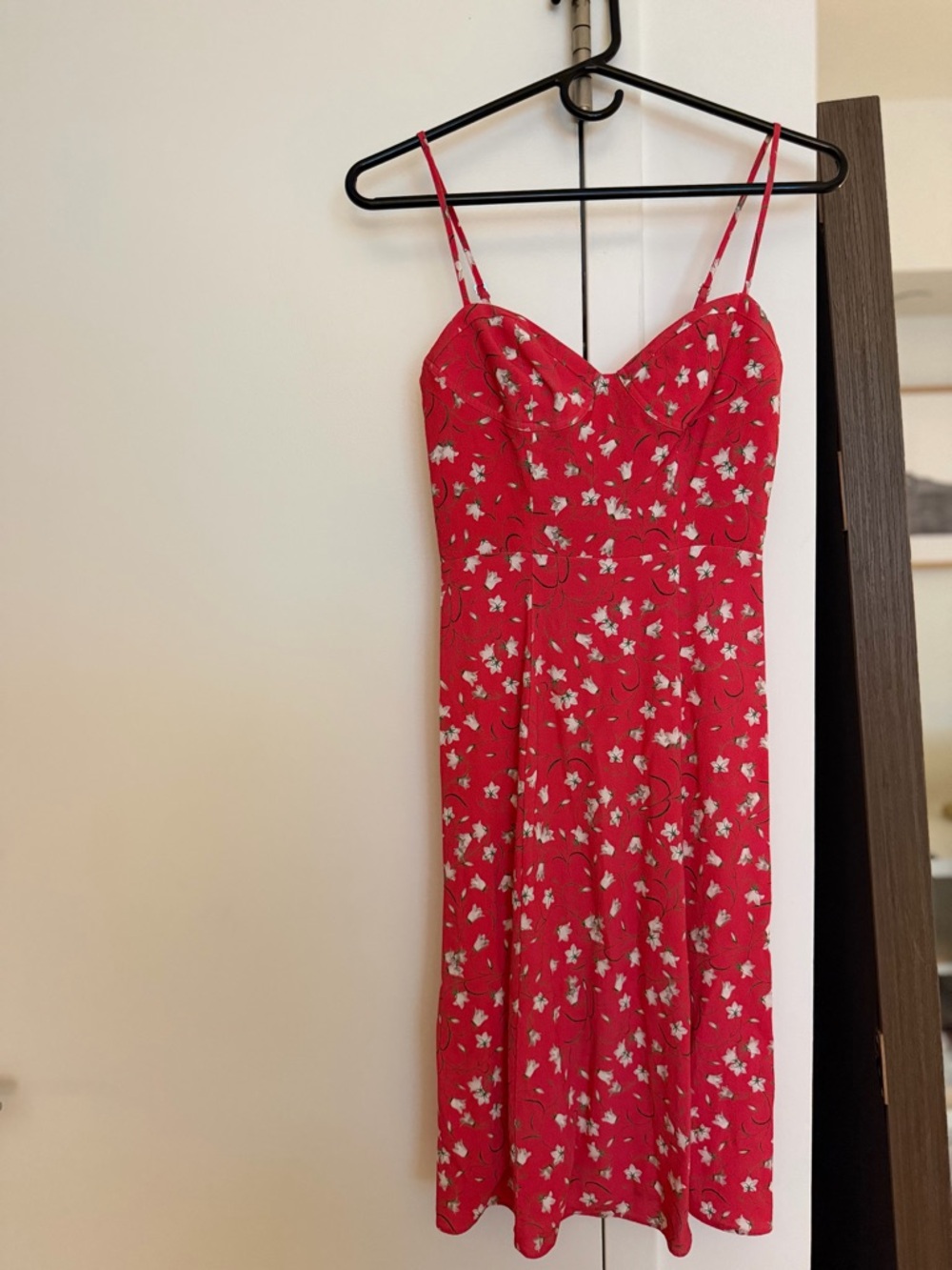 Sunday Best Red Floral Sundress